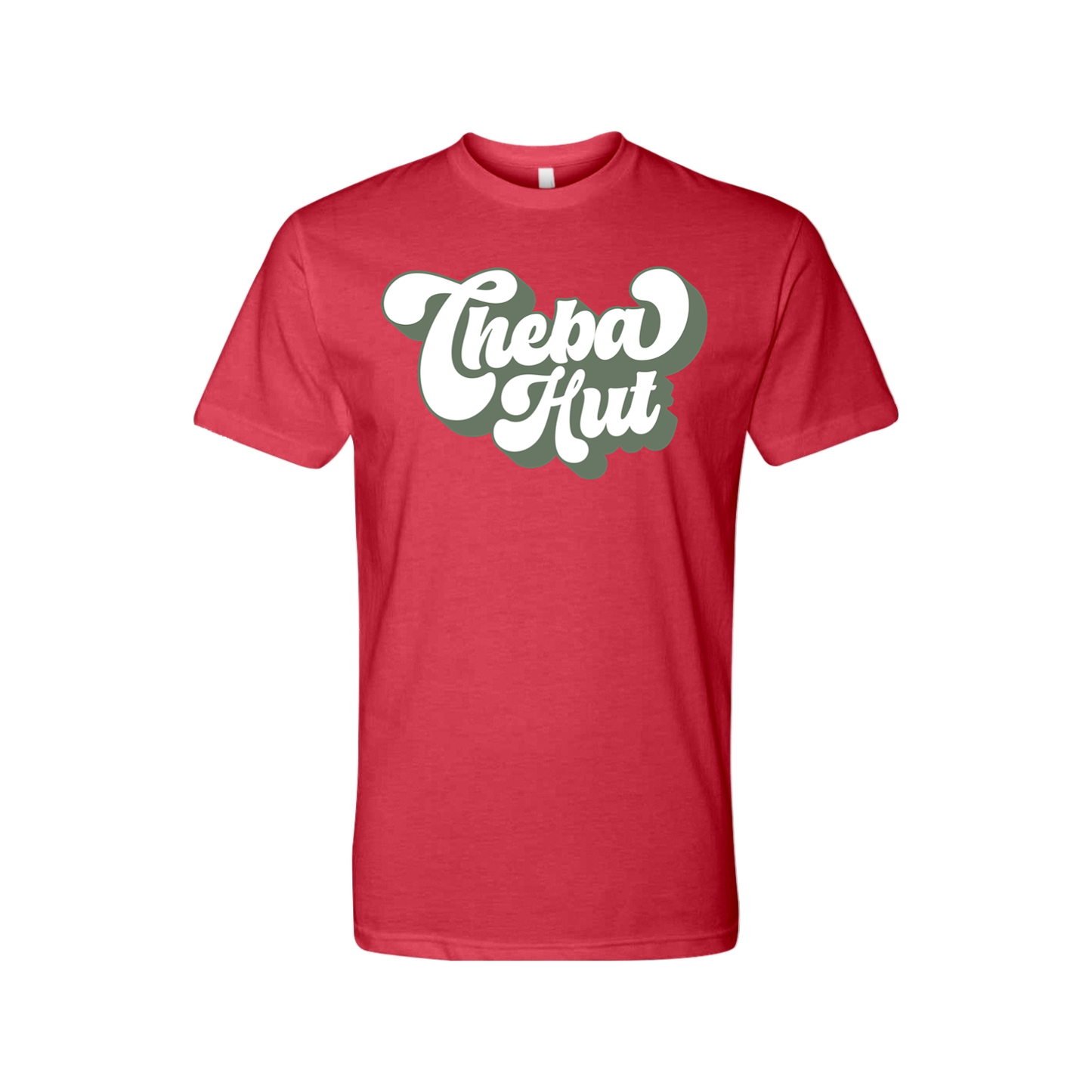 Stock image of Cheba Hut Tee in Red