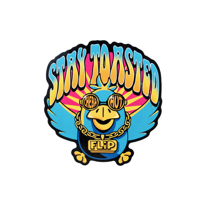 Flip Stay Toasted - Single Sticker